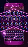 Темно-фиолетовая клавиатура screenshot 1