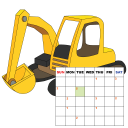 Heavy Equipment Log Book Icon