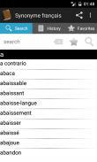 Synonyme français screenshot 0