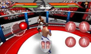 Boxe virtual jogo 3D screenshot 2