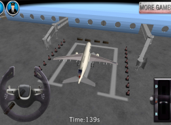 Uçak park yeri - 3D havaalanı screenshot 5