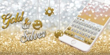Gold and Silver Glitter Keypad screenshot 4