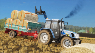 Bagger Tractor Farming Simulator Spiel screenshot 2