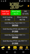 Ronak Gold - Bullion Live Rate screenshot 1