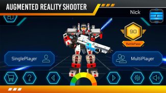 AR Warriors 2－Augmented Reality Camera Gun Shooter screenshot 1