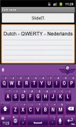 SlideIT Dutch QWERTY Pack screenshot 1