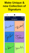 Signature Maker - Make your digital signatures screenshot 1