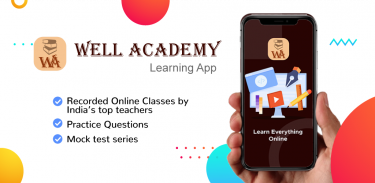 Well Academy Learning App screenshot 0