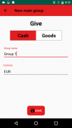 GiveTake - Tracker for your debts and costs screenshot 3