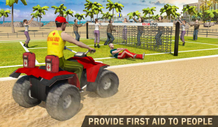 Beach Lifeguard Rescue Squad: Motor Boat Driving screenshot 6