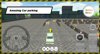 असली क्लासिक कार पार्किंग screenshot 0