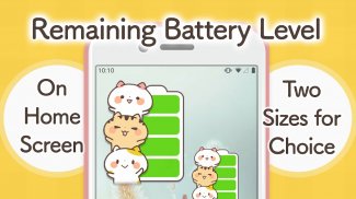 Battery widget Kansai Cats screenshot 4