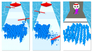 Crowd Pixel:Race and Clash! screenshot 2