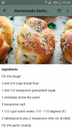 Bread recipes screenshot 0