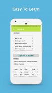 8 parts of speech with 1000+ Examples screenshot 3