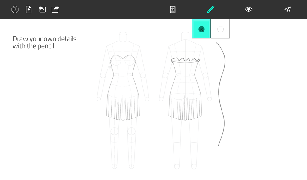Do flat fashion design sketch template by Didaku | Fiverr