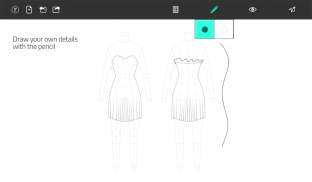 Fashion Design Flat Sketch screenshot 16