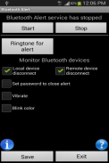 Bluetooth Alert screenshot 2