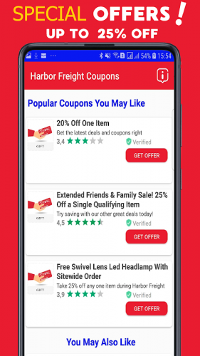 Coupons For Harbor Freight Tools Hot Discount 1 0 Download Android Apk Aptoide