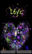 Multicolor Heart Live Wallpaper screenshot 0