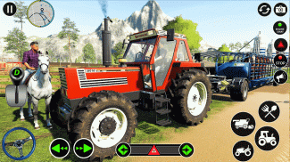 Real Farm Tractor Driving Sim screenshot 5