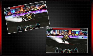 Drag Race : Heavy Bike Version screenshot 0