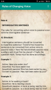 Voice English Grammar Active to Passive screenshot 3