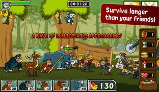 森林防御战: 猴子传奇 塔防 - Lumberwhack screenshot 10
