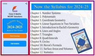 Class 9 Maths Guide 2024-25 screenshot 25