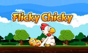 Flicky Chicky: springen & Runn screenshot 5