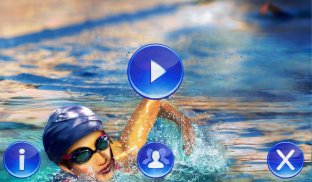 Swimming Race 3D screenshot 2