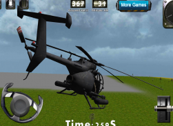हेलीकाप्टर 3D उड़ान सिम्युलेटर screenshot 4
