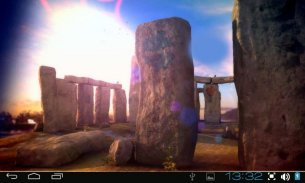 3D Stonehenge Free lwp screenshot 1