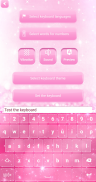 Cute Pink Keyboard screenshot 2