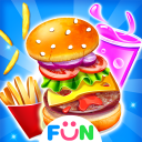 Kids Food Party - Burger Maker Food Games Icon