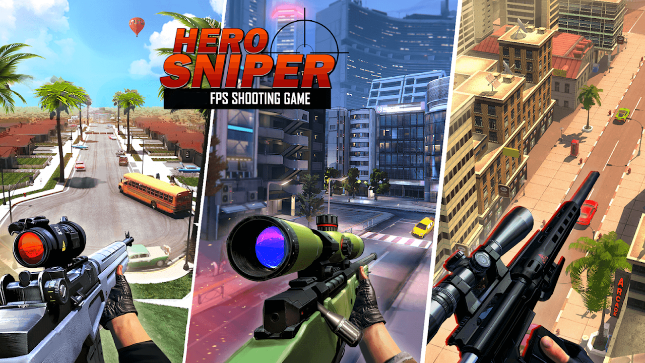 Hero Sniper FPS Shooting Games