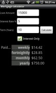 Simple Mortgage Calculator screenshot 1