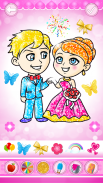 Bride and Groom Coloring book screenshot 7