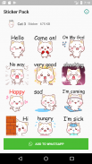 Cat Stickers screenshot 1