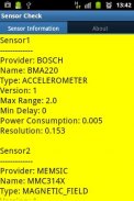 Sensor Check screenshot 0