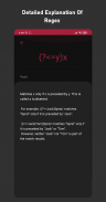Regex - js docs & tester screenshot 3