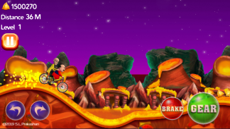 Motu Patlu Hills Biking Game screenshot 5