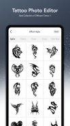 Tattoo My Photo Editor - Tattoo Design screenshot 1