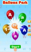 Balloon Park - Learn English Alphabets & Numbers screenshot 0