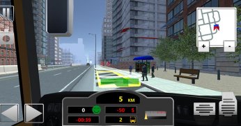 Conductor de autobús 3D 2015 screenshot 4