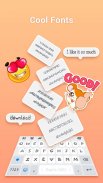 iKeyboard -GIF keyboard,Funny Emoji, FREE Stickers screenshot 2