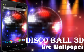 Disco Ball 3D Live Wallpaper screenshot 0
