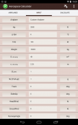 Aerospace Calculator screenshot 8