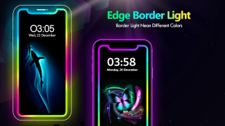 Border Light Live Wallpaper - LED Color Edge screenshot 7