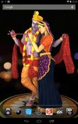3D Radha Krishna Wallpaper screenshot 0